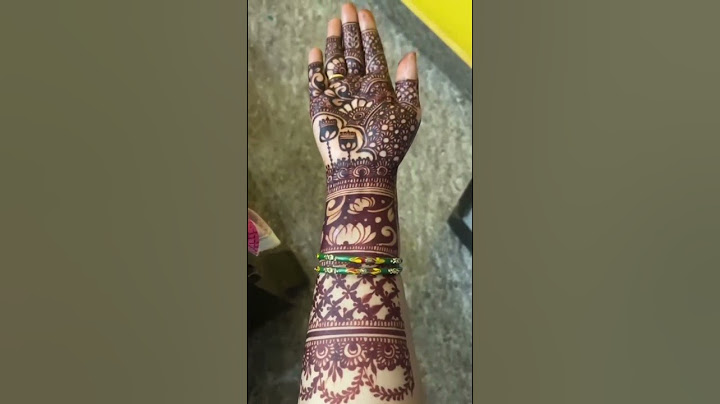 Engagement Mehndi Design | New Full Hand Henna Design |  #mehndi #henna#indian #indianmehndidesign