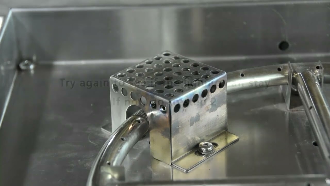 How to fix fire pit won't stay lit problem for  Elementi & Modeno fire pits