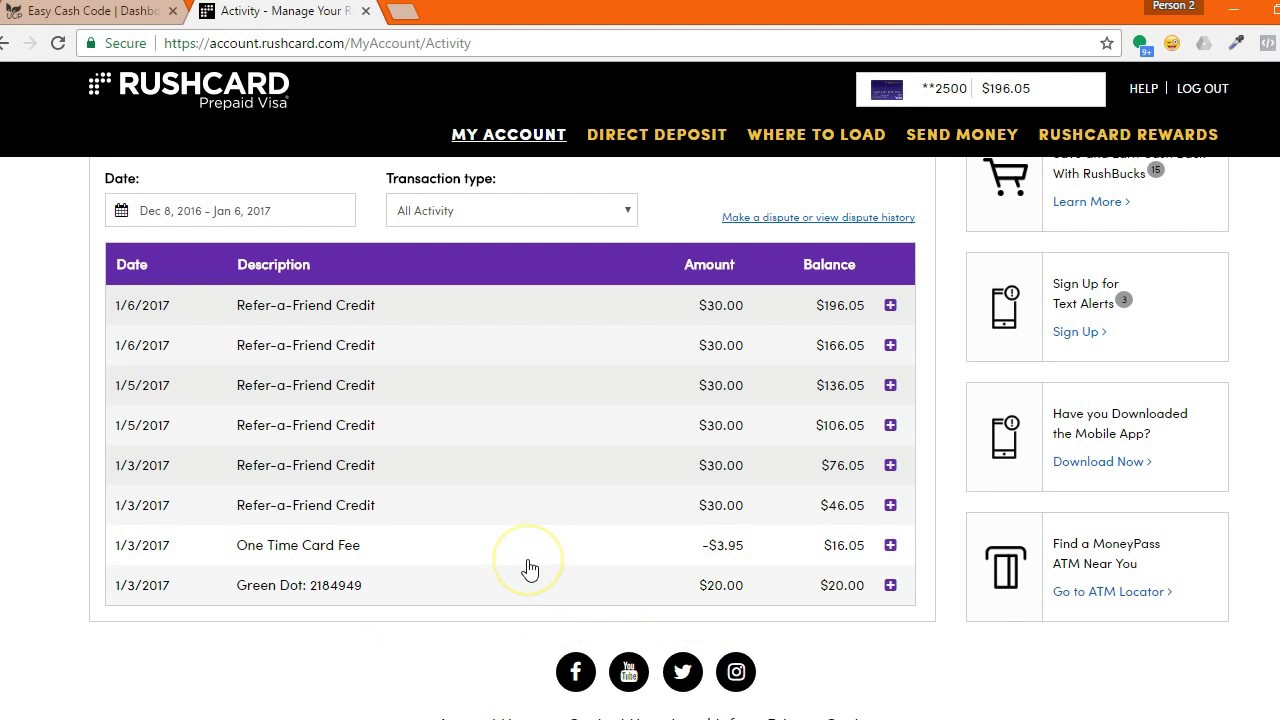 EASY CASH CODE FREE CASH REBATES PROOF REVIEW