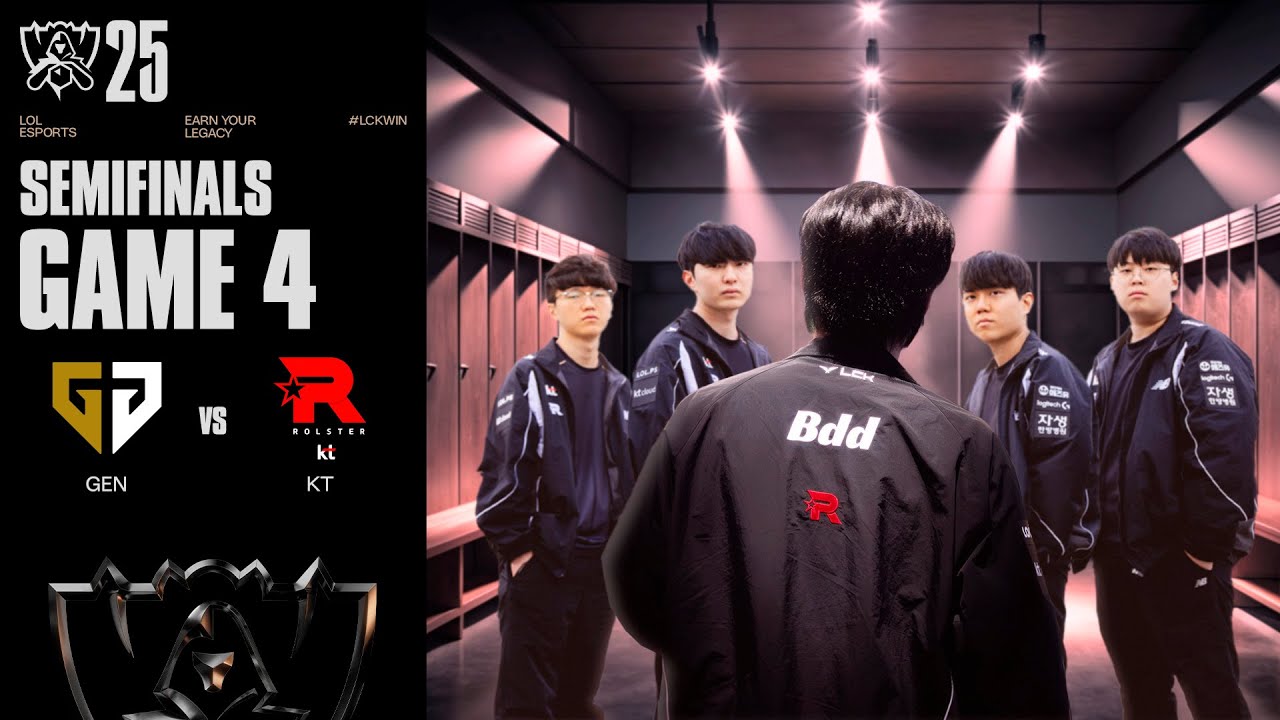 우리, 오늘은 동경하지 맙시다! | GEN vs KT 게임 4 하이라이트 | 녹아웃 4강 Day1 | 2025 월드 챔피언십