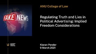 Regulating truth and lies in political advertising: Implied freedom considerations