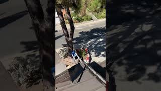 Haciendo pressure washing