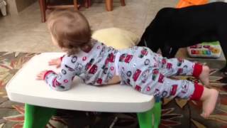 Baby Stuck on Table