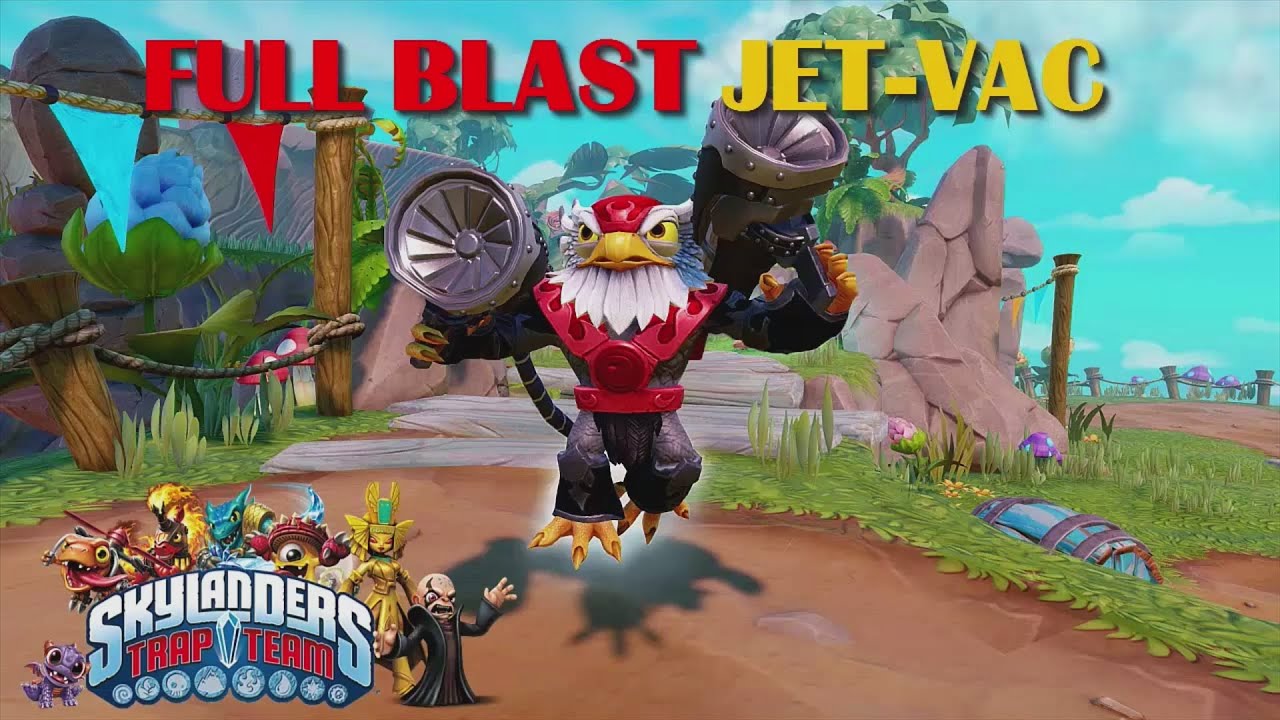 Skylanders Trap Team Full Blast JetVac Análisis en Español YouTube