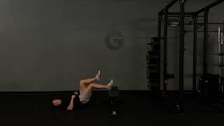 Single Leg Hamstring Bridge on Bench Wealth