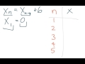 Recursive Sequences and Their Terms