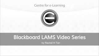 LAMS Video 1: Getting started with LAMS.