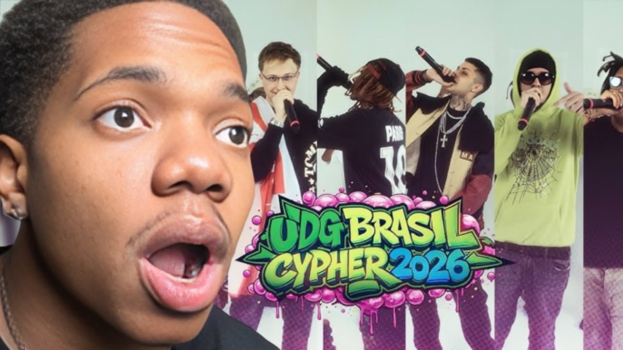 UDG Brasil Cypher 2026 Was NOT What I Expected 😳🔥 #UDGBrasil #BrasilCypher #UDGCypher #BrazilRap 
