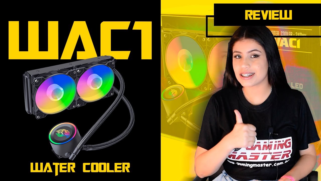 [Review] Water Cooler 240mm Multicolor WAC1 + Instalação KMEX