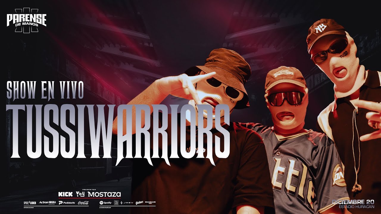SHOW DE TUSSIWARRIORS   PARENSE DE MANOS 3 #PDM3