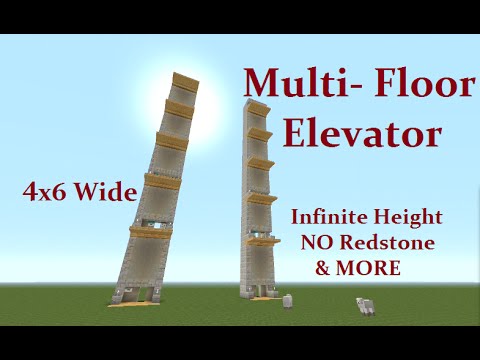 Tutorial Multi Floor Elevator 1 8 3 Check It Out Minecraft Map