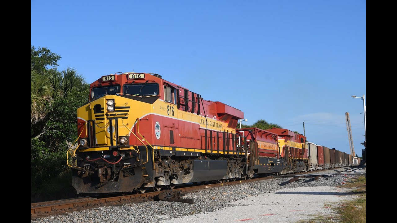 Searchlight Signals and Fast Freight on the FEC Florida East Coast ...