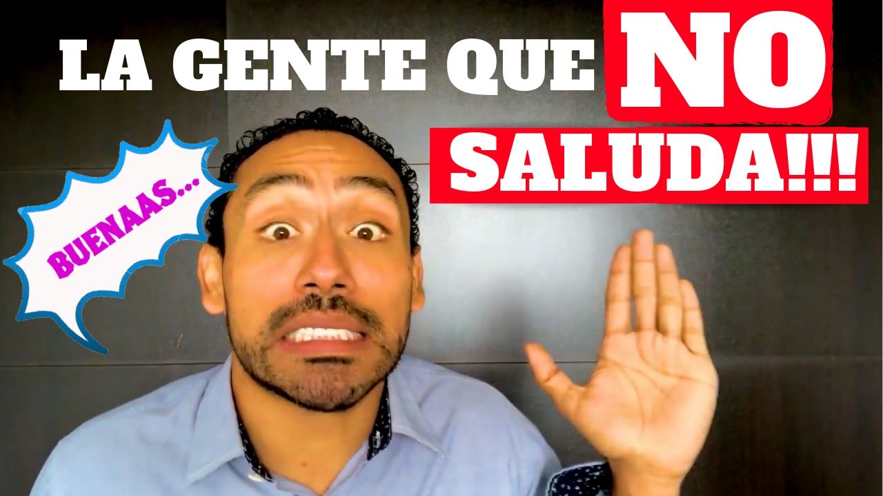 Personas que no saludan - Videoblog Bambuchiando - YouTube