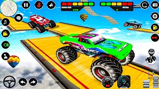 Monster Truck Mega Ramp Stunt Simulator - American Truck Simulator - Android GamePlay screenshot 5