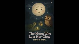 The Moon Who Lost Her Glow | 10-Minute Bedtime Story for Kids (Ages 4–6) | The Sleepy Cloud