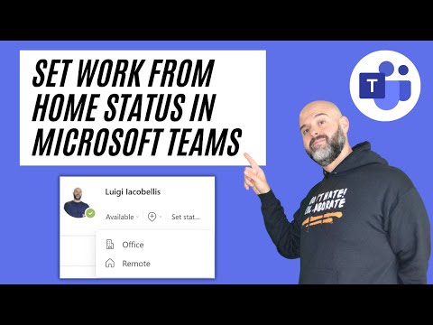 Как установить статус «Работа из дома» в Microsoft Teams