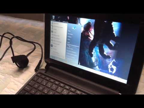 Video Netbook Hp Mini