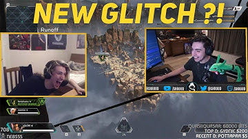 SHROUD GOES EVEN FURTHER - *NEW INFINITE FLYING GLITCH* - Apex Legends Highlights