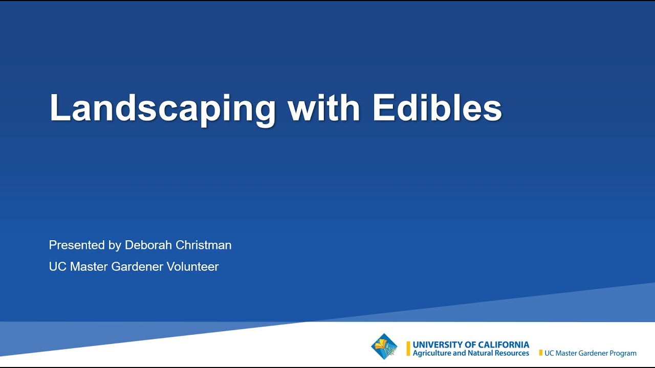 Landscaping with Edibles