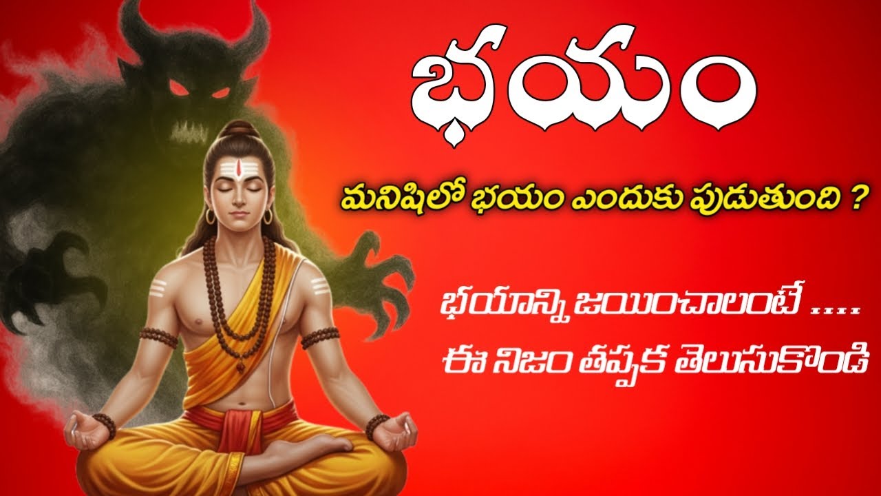 భయాన్ని జయించాలంటే. ఈ నిజాలు తప్పక తెలుసుకోండి|The Truth About Fear