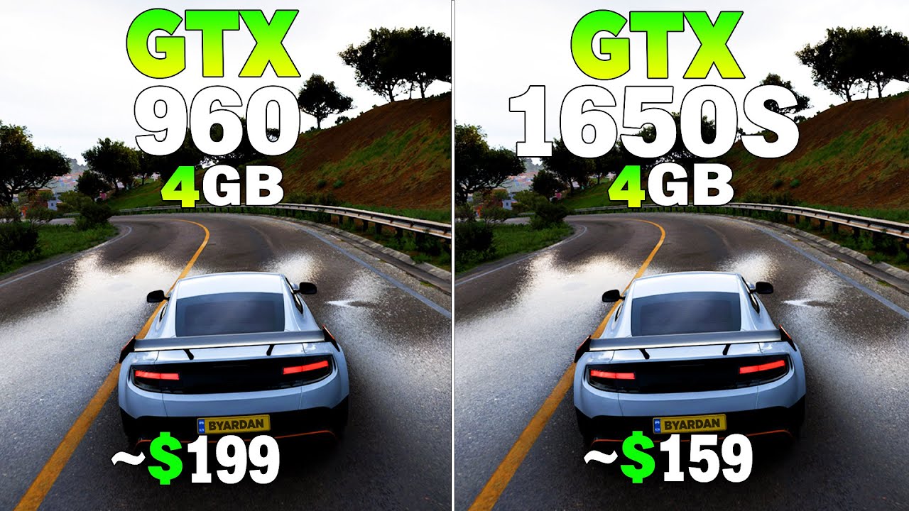GTX 960 Vs GTX 1650 Super - Test in 12 Games - YouTube