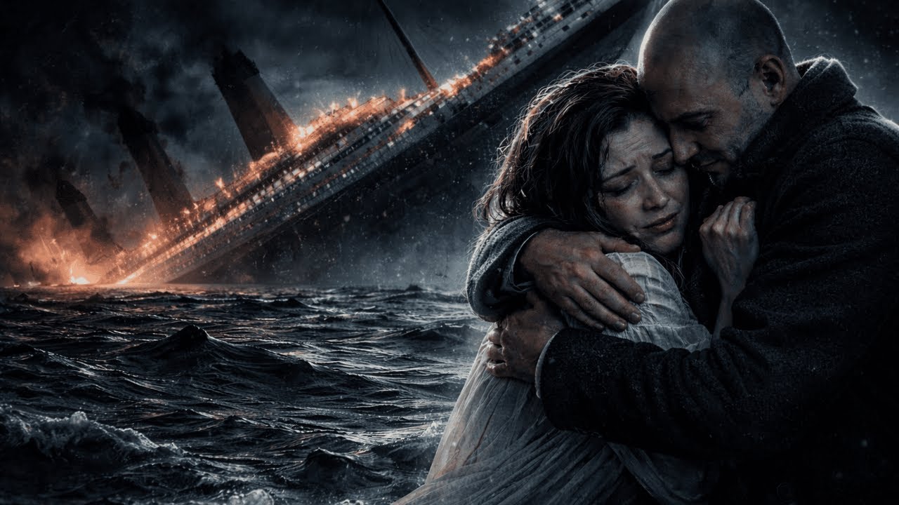 The Wife’s Final Embrace on the Titanic A Chilling Mystery Beneath the Sea