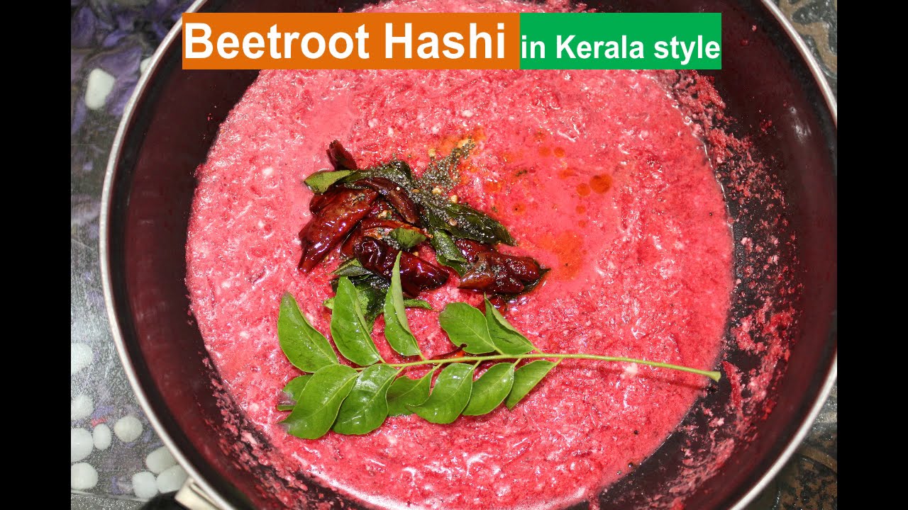Beetroot Hashi recipe | Beetroot Raita | Beetroot Pacchadi recipe | Kerala style
