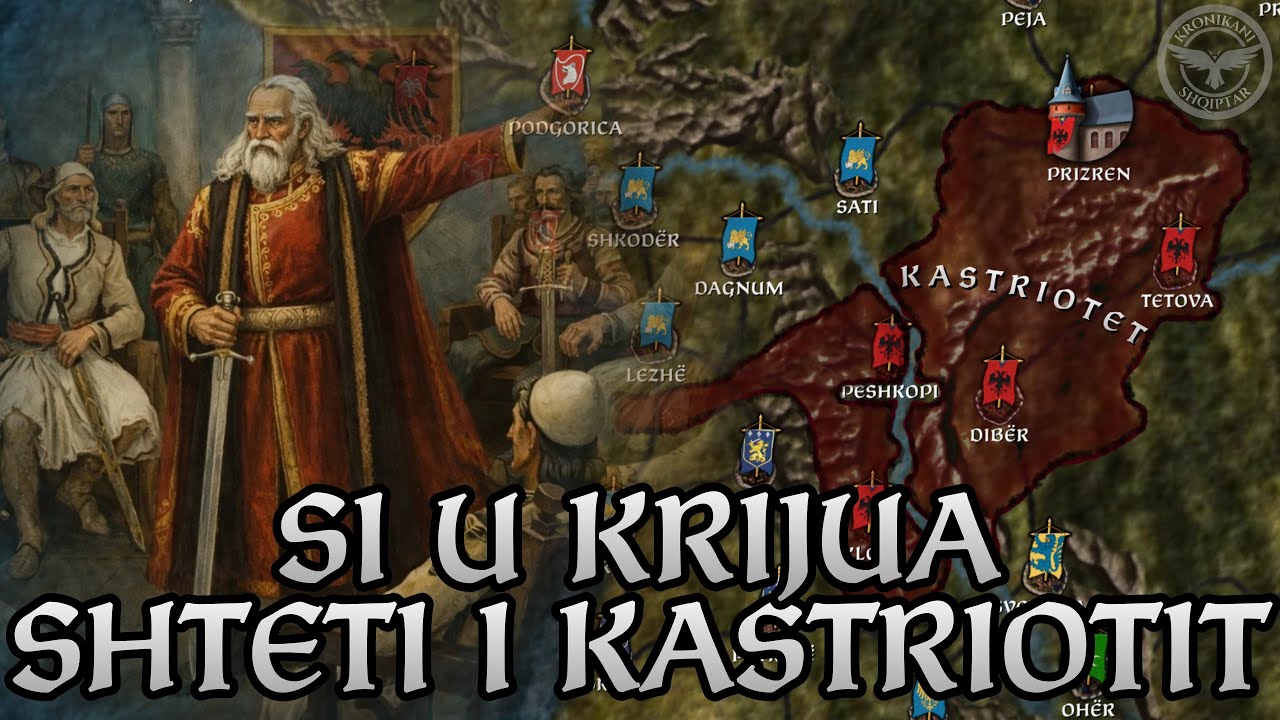 Si u Krijua Shteti i Kastriotit - 4k Dokumentar Histori