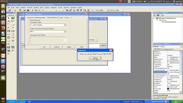 الدرس الاول انشاء جدول بقواعد البيانات ثم ربطه مع فيجول بيسك 6.0 واستخدام أداة الربط  Visual Basic 6