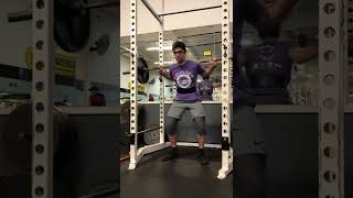 Squat (210lb/95kg) x8