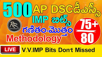 Ap Dsc Mathematics Methodology Imp Bits Answers | Ap Dsc Mathematics imp Bits Answers