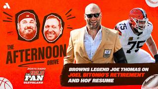 Hall of Famer Joe Thomas on Joel Bitonio's retirement, Browns' trade of Myles Garrett, rebuild & QB