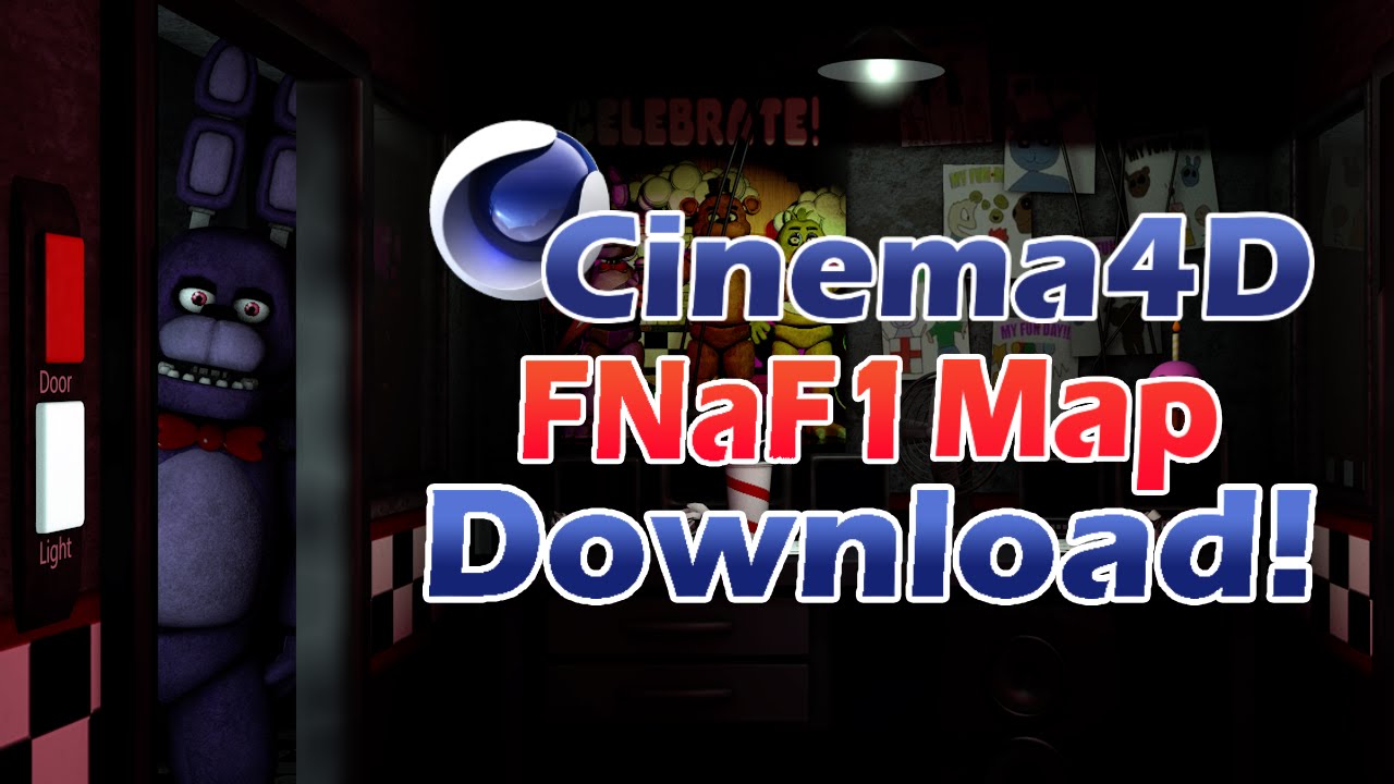 FNAF C4D Map + Behind the Scenes 