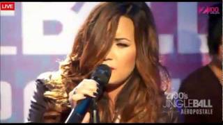 Demi Lovato - Catch Me/Don't Forget Live at  Z100's Jingle Ball 2011