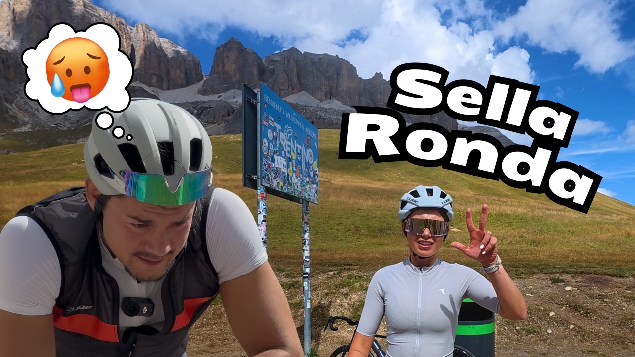SCHÖNSTE Rennradrunde der Alpen? 🚴‍♀️ 4 Dolomiten-Pässe an einem Tag ⛰️