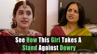 See How This Girl Takes A Stand Against Dowry Nijo Jonson Motivational Video