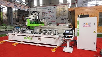 CNC MORTISER | DOUBLE TABLES - CF-SC5+5 | THUONG NGUYEN