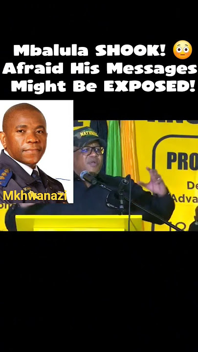 Mbalula’s response to Mkwhanazi’s Revelations #TrendingNow#FikileMbalula #Mkhwanazi @Skybriedge