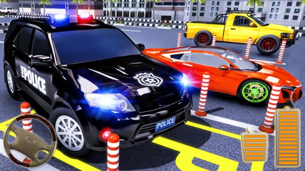 Police Parking Adventure - Car Games Rush 3D | Police Car Driver | Android Gameplay