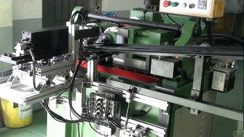 KIM UNION UM-30 thread rolling machine & loading system