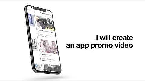 IOS & Android App Promotion Video .