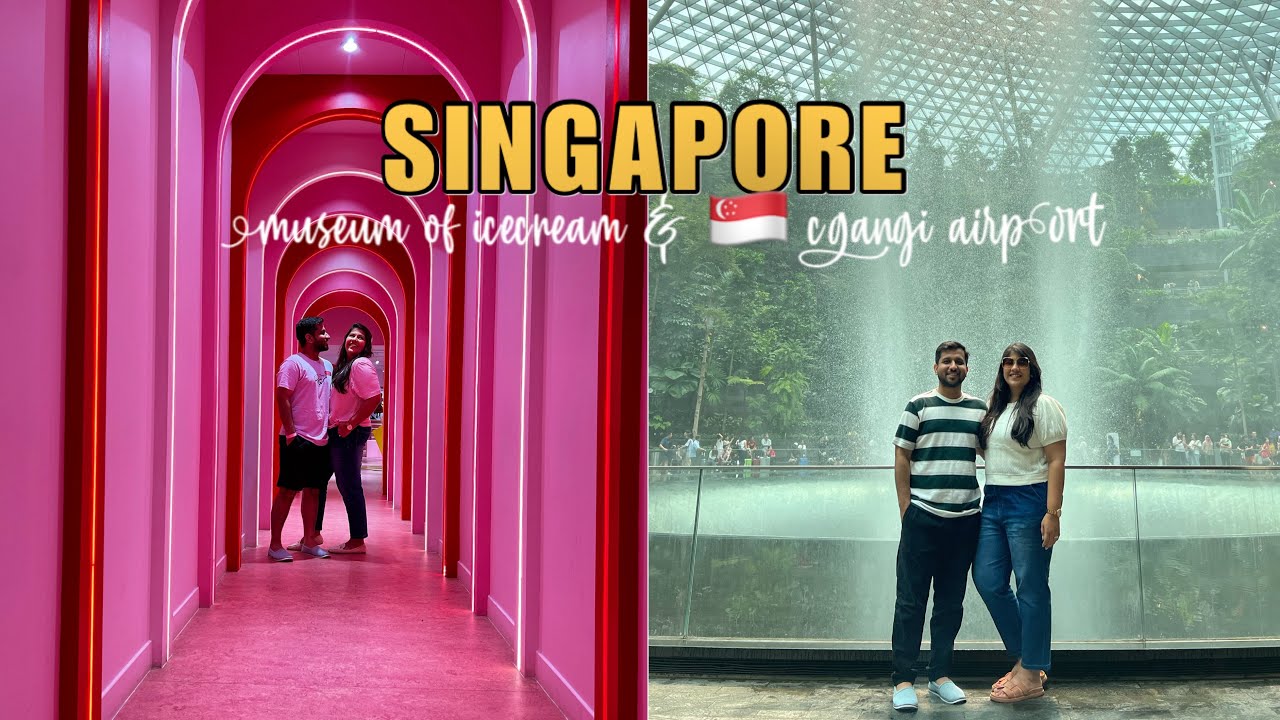 Museum Of Ice Cream || World's Best Airport - Changi International Airport || 