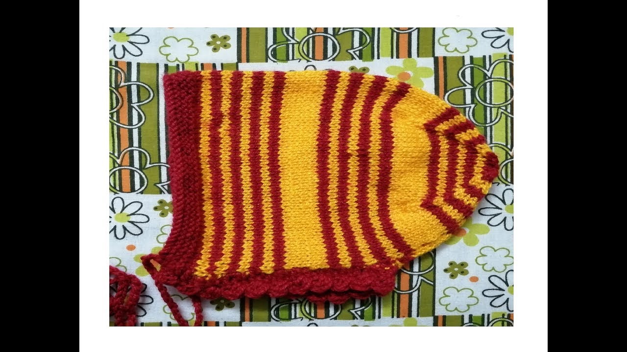 topi Knitting cap Knitted cap for baby baby Cap design