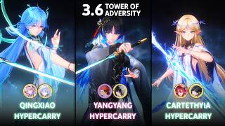 NEW ToA 3.6 | S0 Qingxiao Hypercarry / S0 Yangyang Xuanling / S0 Cartethyia | Wuthering Waves