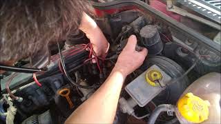 Cambio de Tapa de Distribuidor + Rotor y Cables de Bujías, por falla en Motor 1.6 Nafta