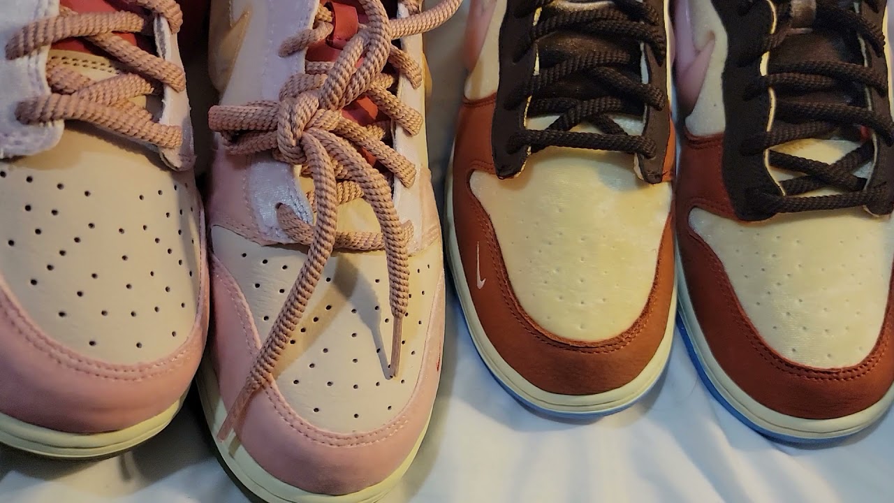 Nike Dunk x Social Status - Free Lunch - Chocolate Milk and Strawberry Milk Review