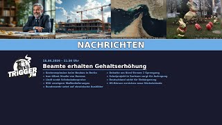 Freie Medien Nachrichten 18.04.2026 1115 Uhr -- Beamte Erhalten Gehaltserhöhung
