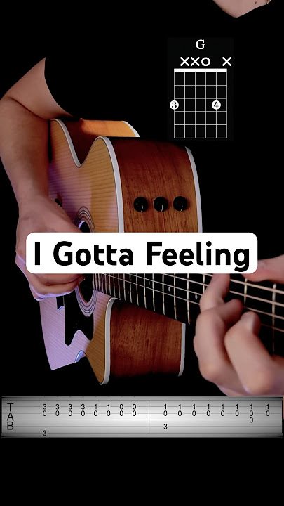 I Gotta Feeling - The Black Eyed Peas  #guitar #guitartutorial #guitarist