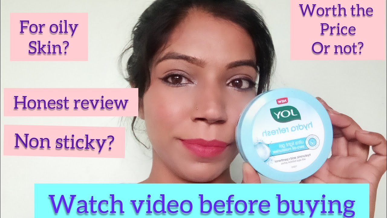 Joy Ultra Light gel Moisturizer Gel moisturizer for oily skin Makeup