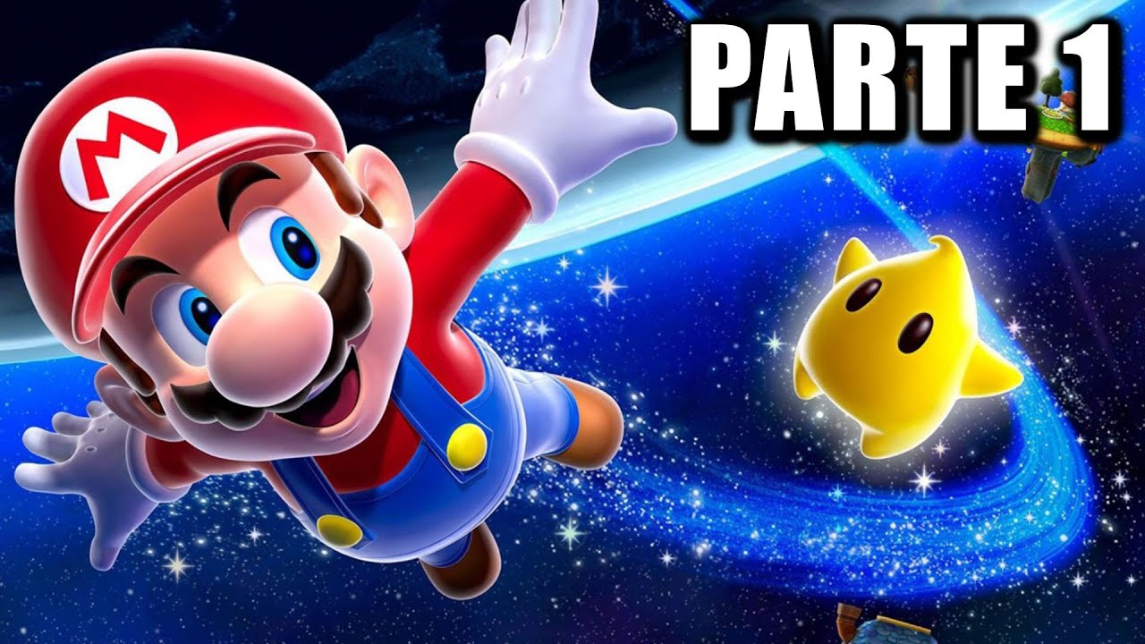 Jugando a SUPER MARIO GALAXY de la Nintendo Wii 😀 PARTE 1 Gameplay